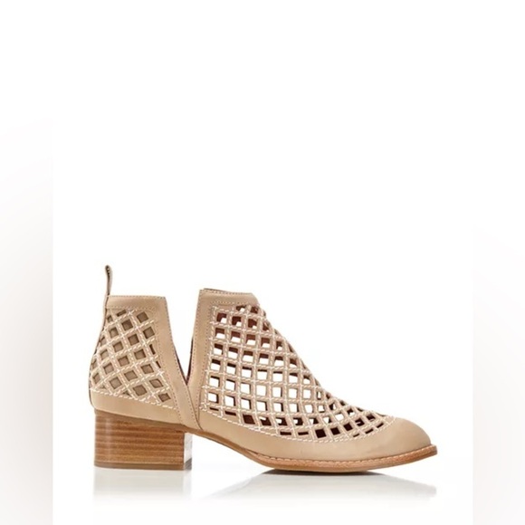 Jeffrey Campbell Taggart Open Weave Booties - Picture 1 of 9